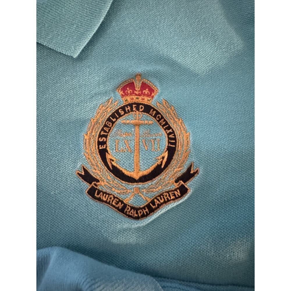 Vintage Polo Ralph Lauren 2 Men Blue Shirts Mens Crest (1) Logo Size XL - Picture 3 of 9